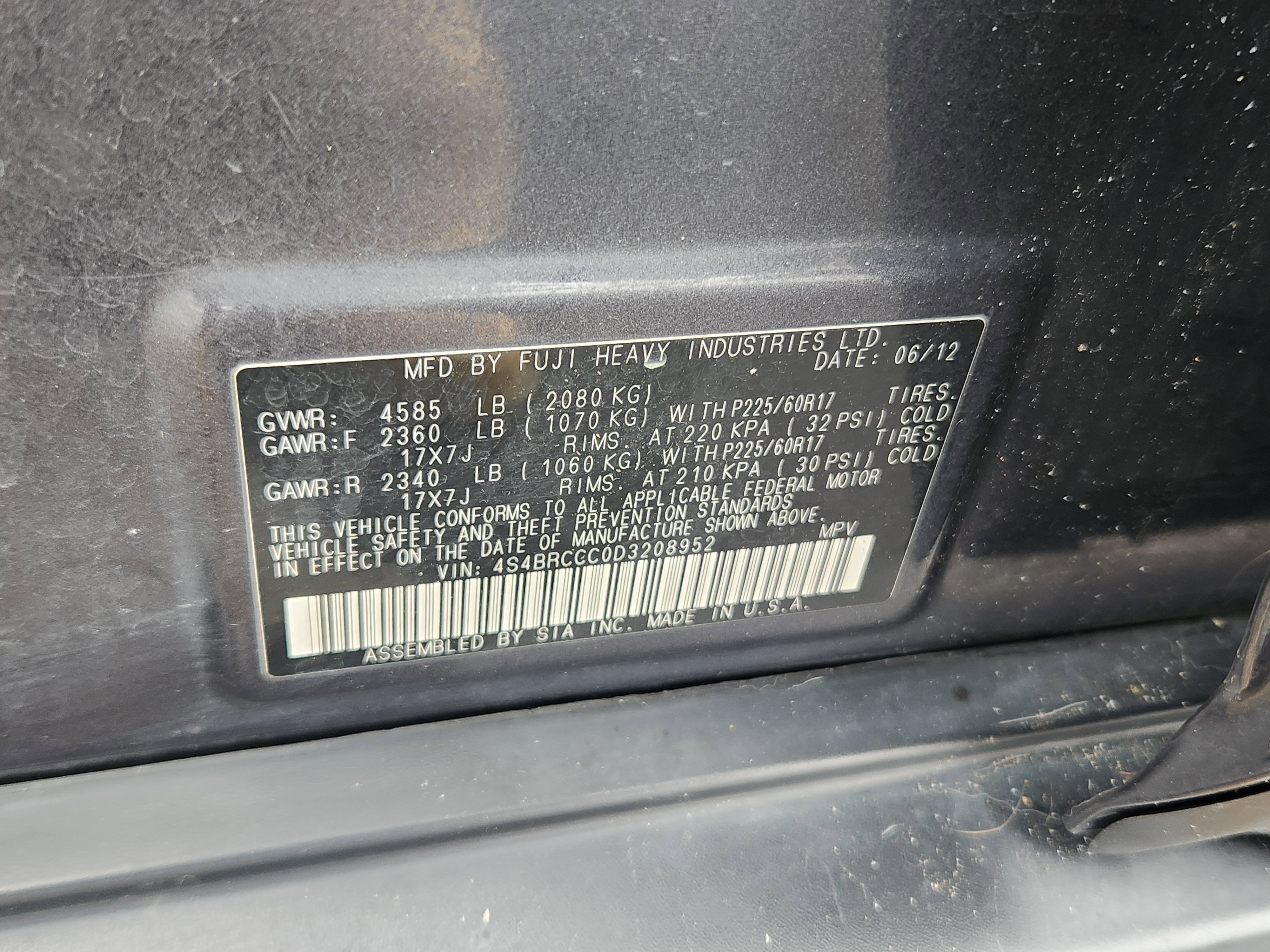 Used 2013 Subaru Outback 2.5i Premium w/ Popular Pkg 1B image 23