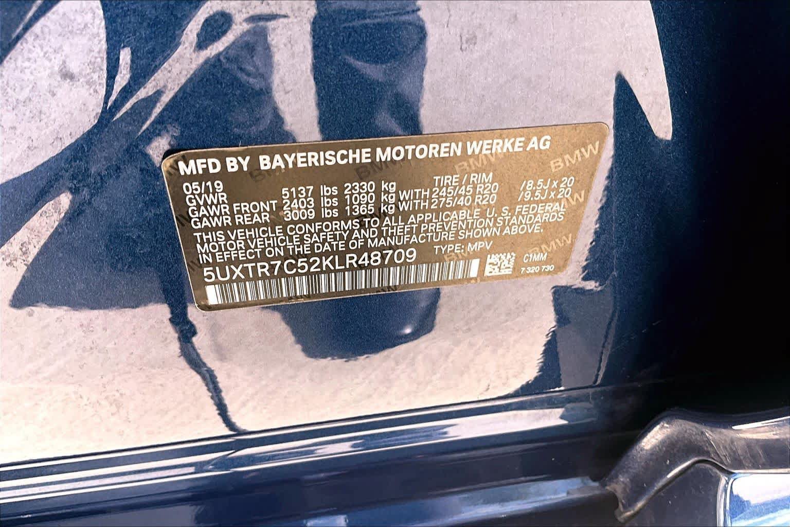 Used 2019 BMW X3 sDrive30i w/ M Sport Package 2 RWD image 32