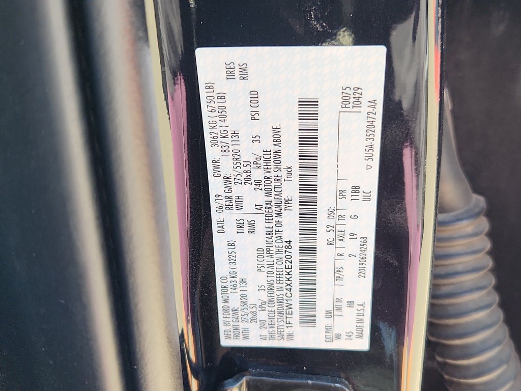 Used 2019 Ford F150 Lariat RWD image 16
