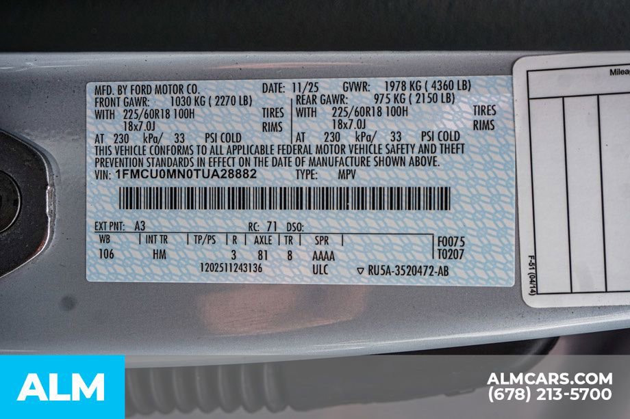 Used 2026 Ford Escape ST-Line FWD image 59