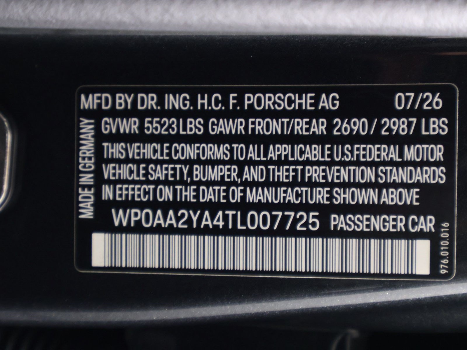 New 2026 Porsche Panamera RWD image 24