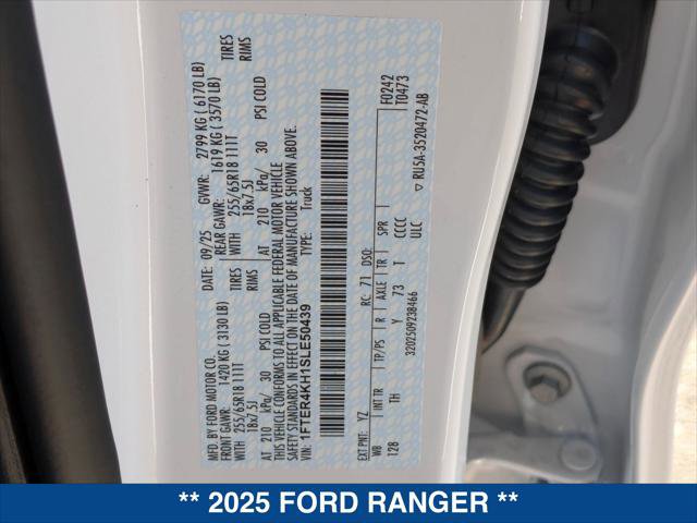 New 2025 Ford Ranger Lariat w/ FX4 Off-Road Package AWD/4WD image 21