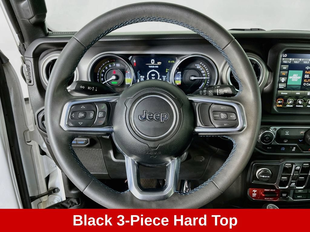Used 2023 Jeep Wrangler Unlimited Rubicon 4xe w/ Steel Bumper Group AWD/4WD image 17