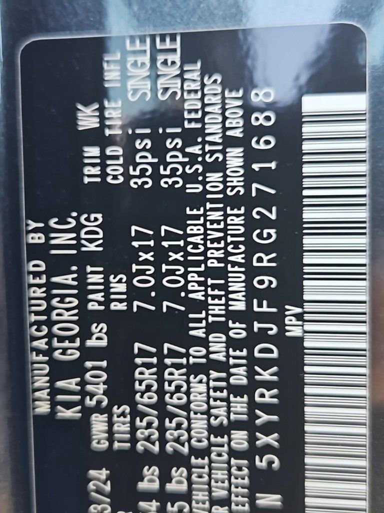 Used 2024 Kia Sorento SX Prestige w/ Sage Leather Package image 16