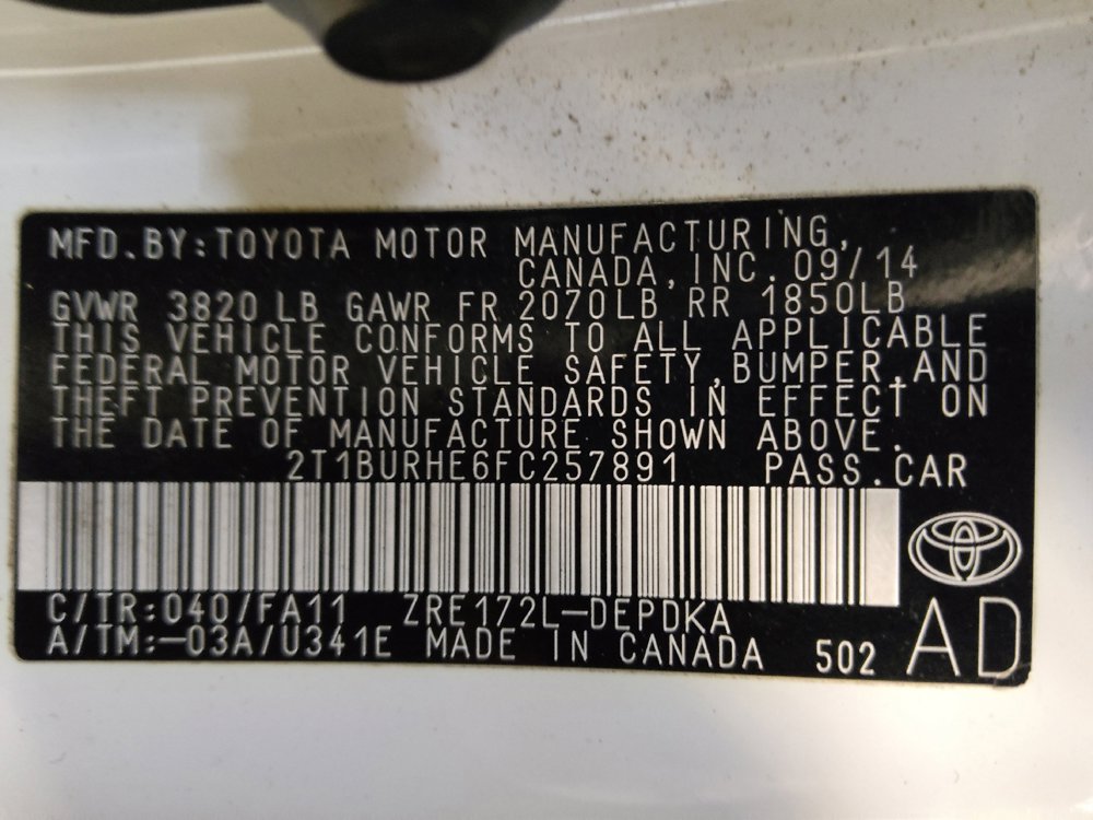 Used 2015 Toyota Corolla L FWD image 33