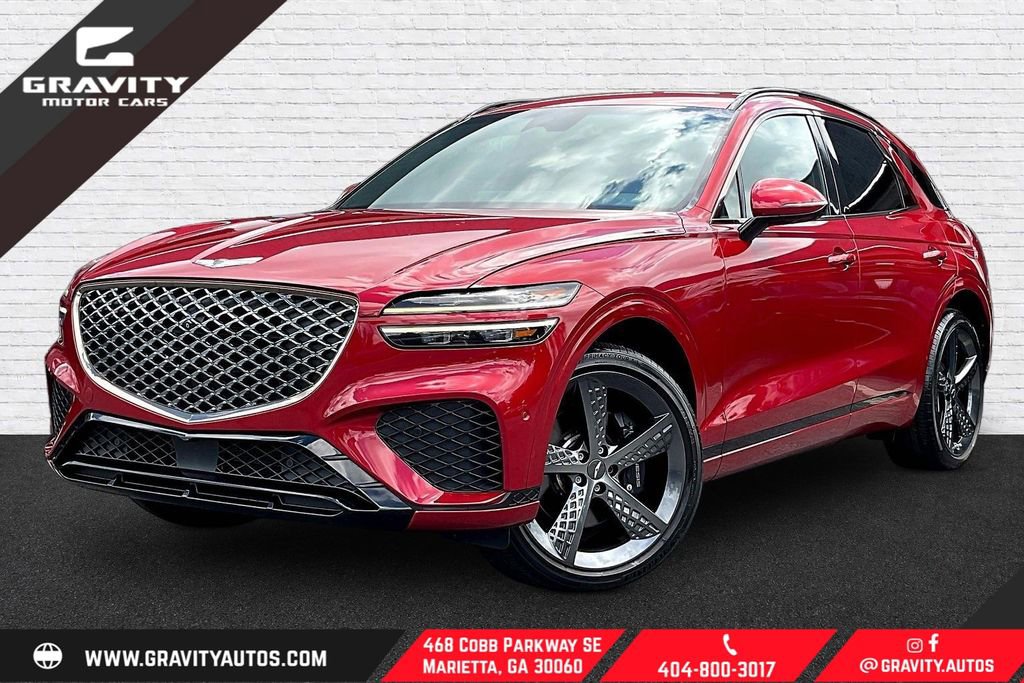 Used 2022 Genesis GV70 3.5T Sport w/ Sport Prestige Package AWD/4WD image 1