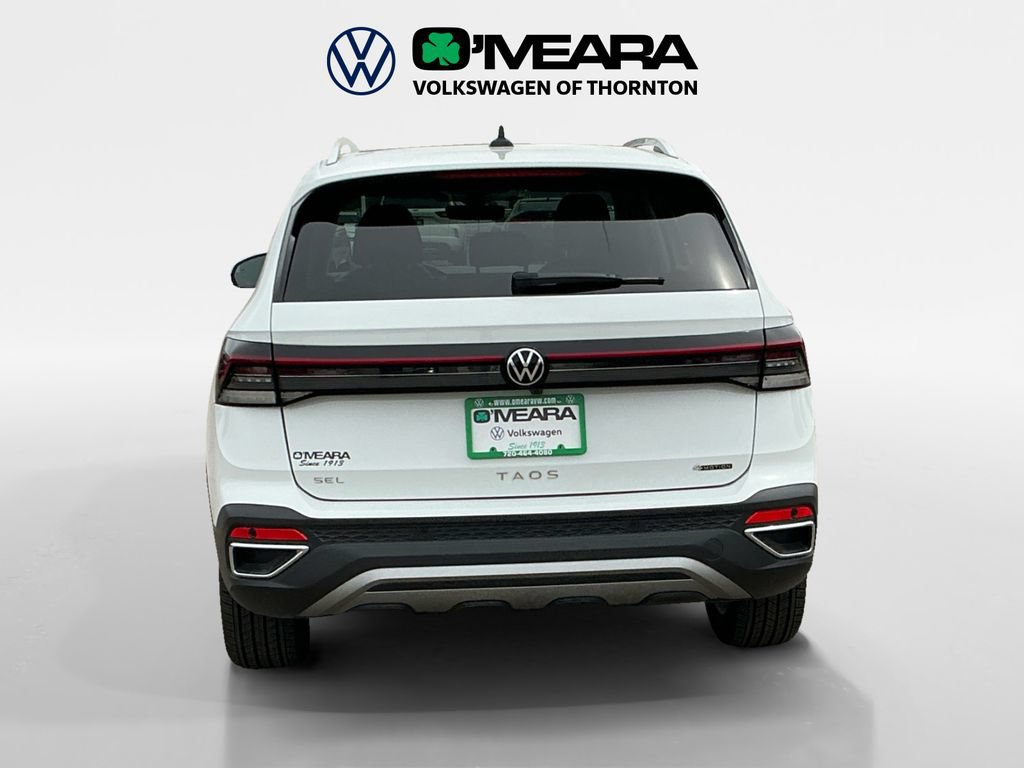 Used 2025 Volkswagen Taos SEL w/ Black Wheel Plus Package AWD/4WD image 4