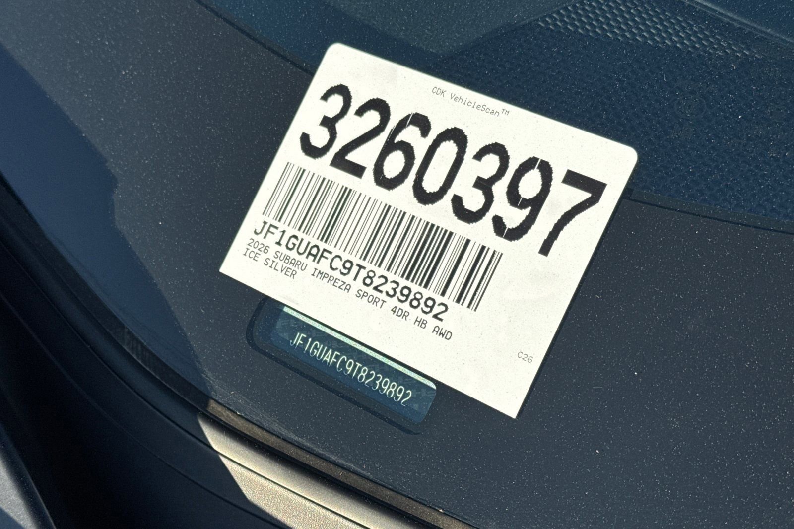 New 2026 Subaru Impreza 2.0i Sport image 27