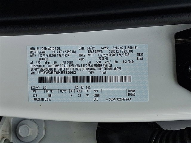 Used 2019 Ford F350 Platinum w/ Platinum Ultimate Package image 29