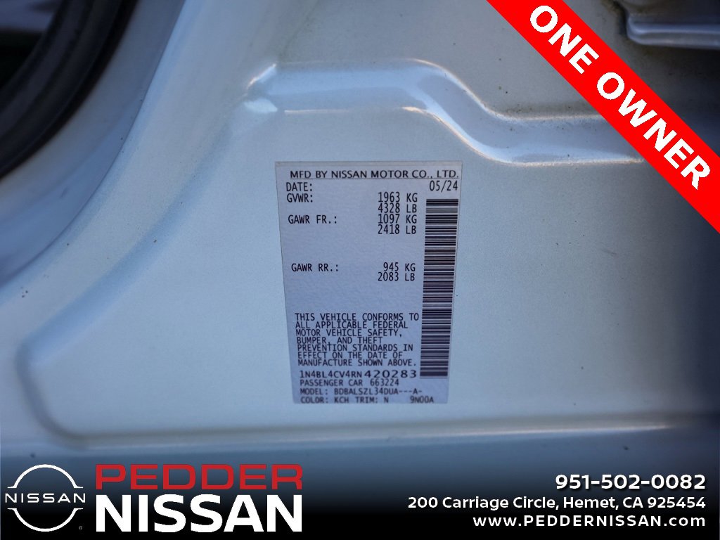 Used 2024 Nissan Altima 2.5 SR image 32