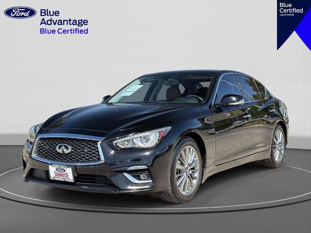 Used 2023 INFINITI Q50 Luxe w/ Cargo Package RWD image 1