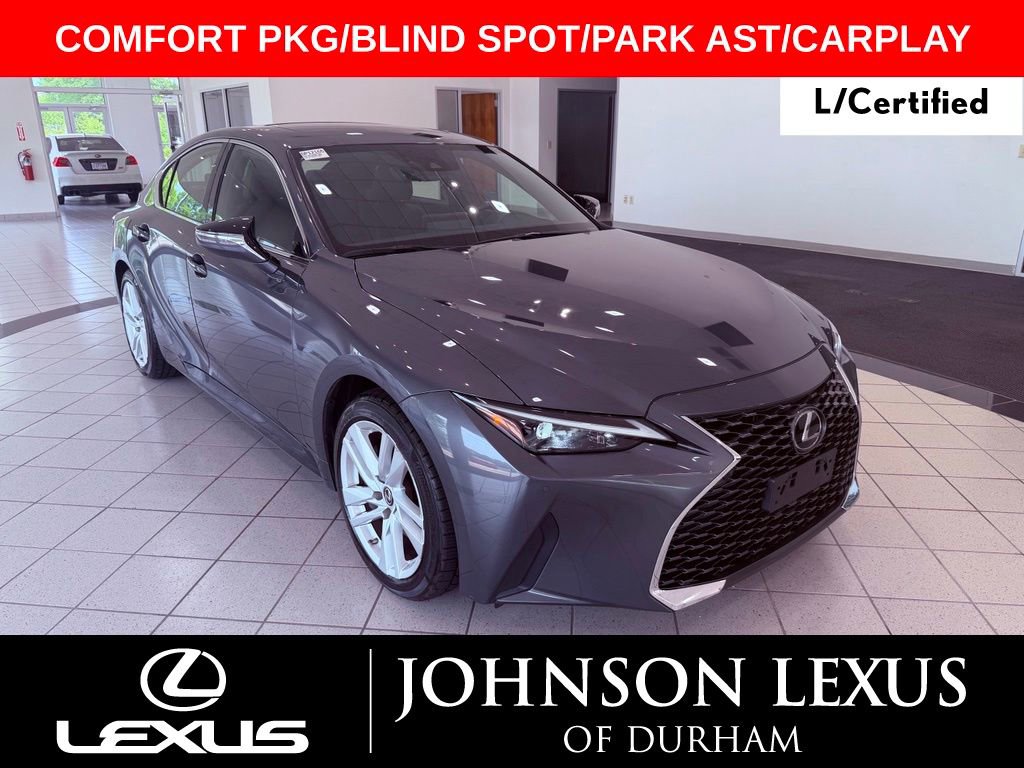 Certified 2021 Lexus IS 300 AWD w/ Comfort Package