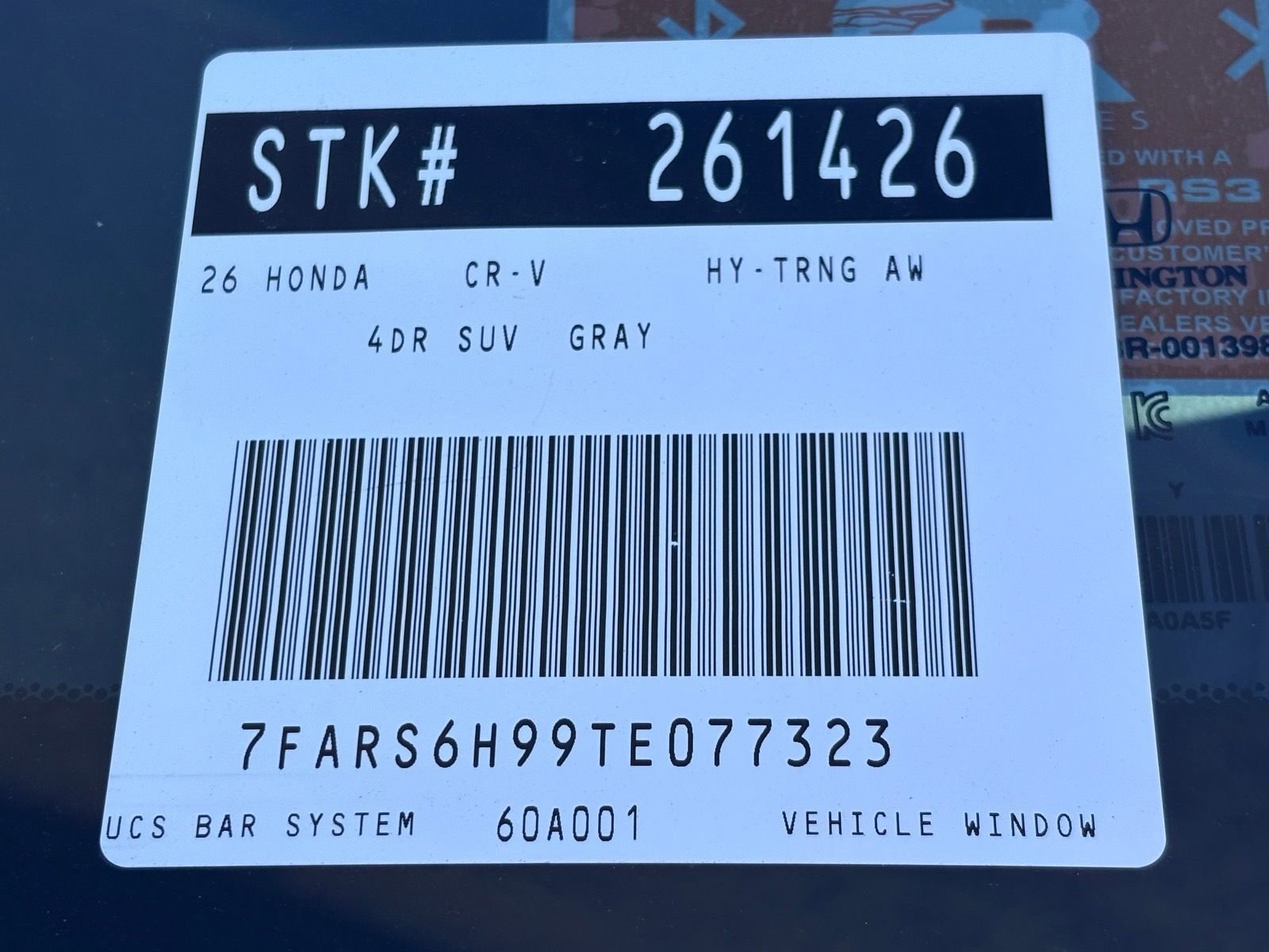 New 2026 Honda CR-V Sport Touring image 21