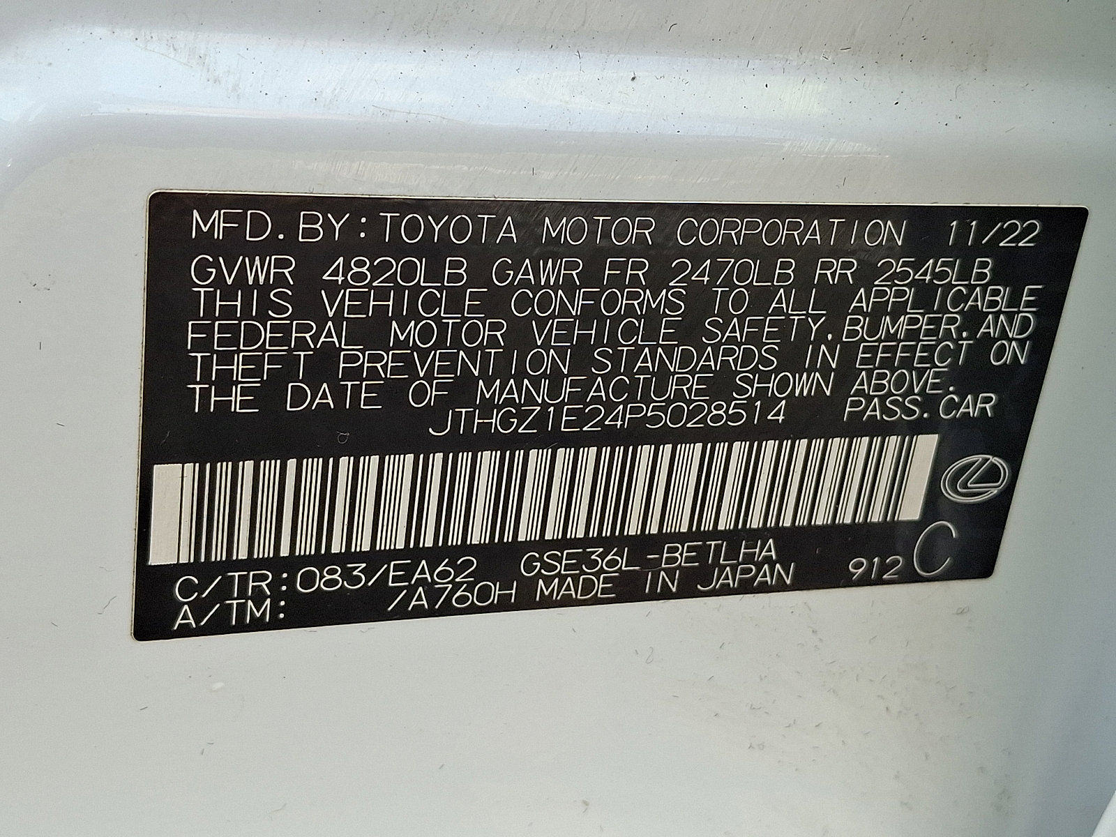Certified 2023 Lexus IS 350 F Sport w/ Memory Package AWD/4WD image 28