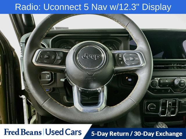 Used 2024 Jeep Wrangler Unlimited Sahara w/ Technology Group AWD/4WD image 16