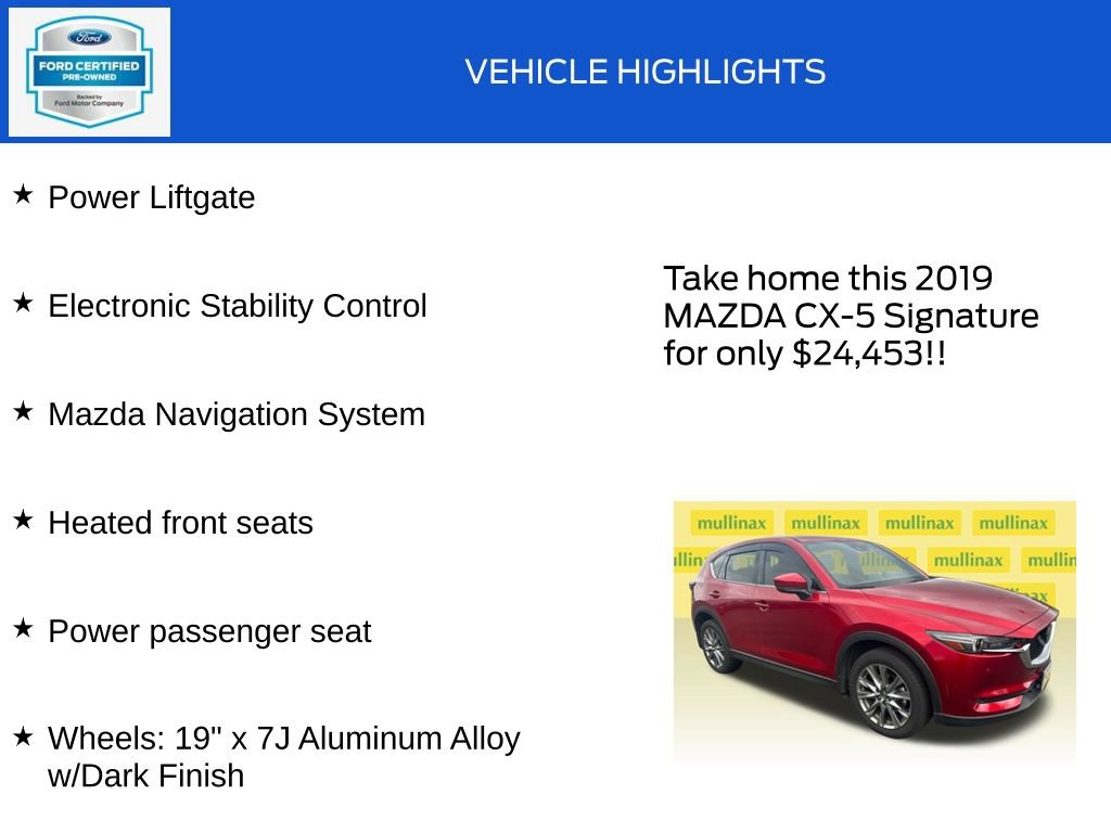 Used 2019 MAZDA CX-5 Signature AWD/4WD image 19