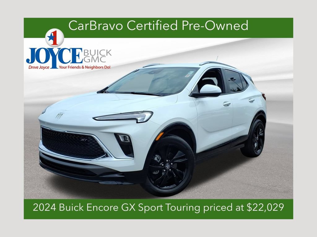 Certified 2024 Buick Encore GX Sport Touring w/ Comfort Package