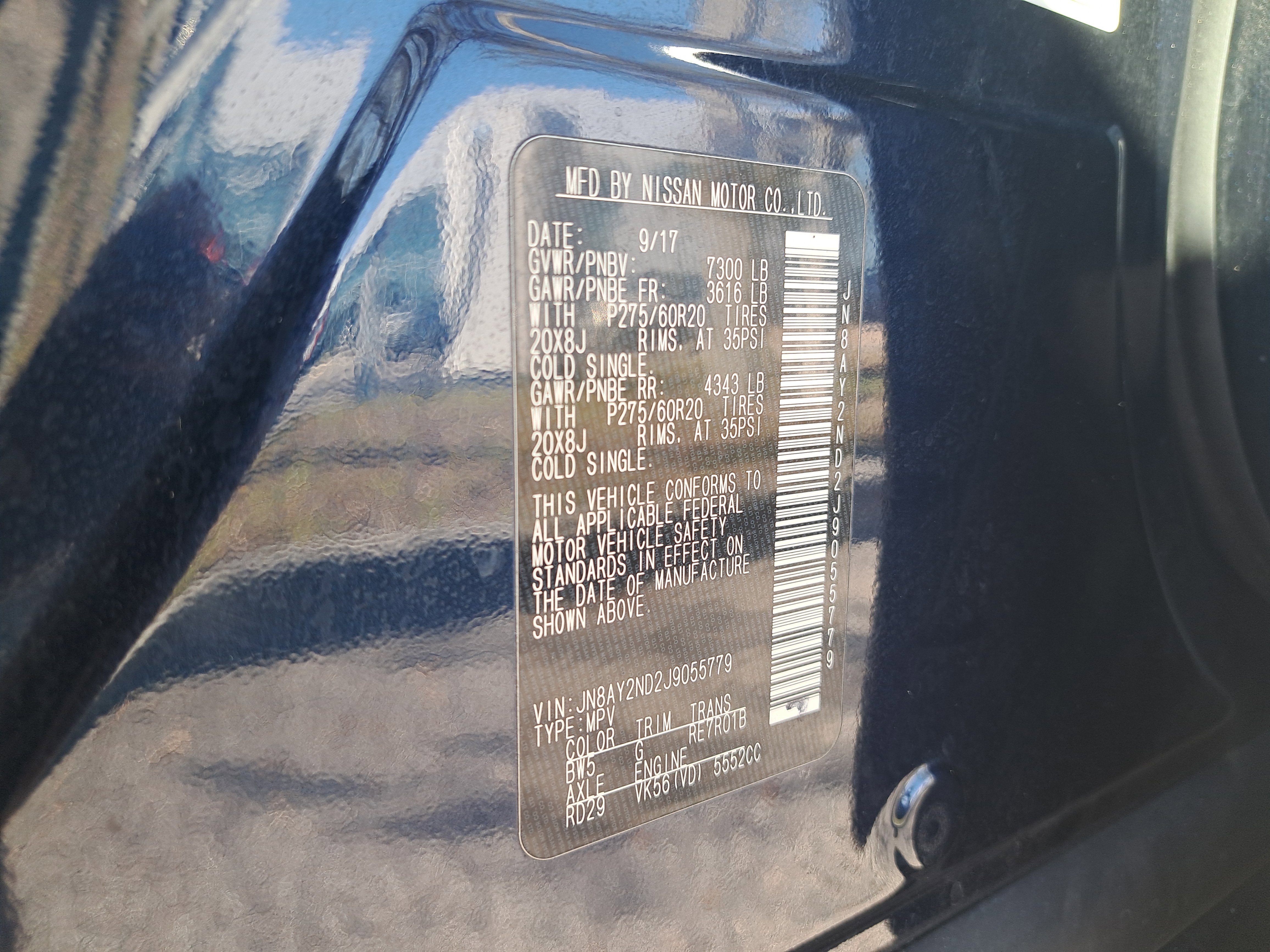 Used 2018 Nissan Armada SL w/ Moonroof Package RWD image 31