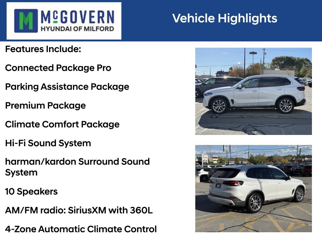 Used 2024 BMW X5 xDrive40i w/ Premium Package AWD/4WD image 4
