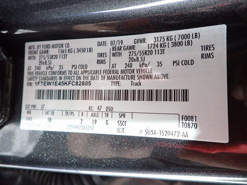 Used 2019 Ford F150 XLT w/ Equipment Group 302A Luxury image 37