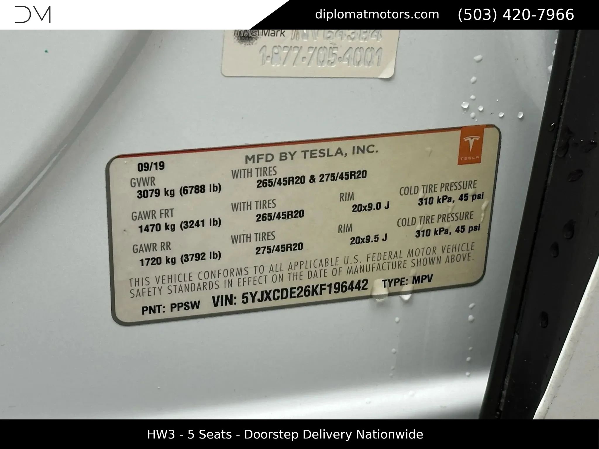 Used 2019 Tesla Model X Long Range image 45