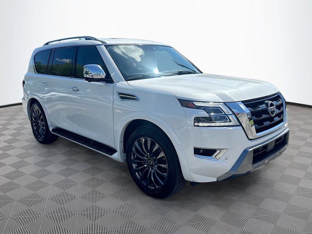 Used 2023 Nissan Armada Platinum w/ Captain's Chairs Package RWD image 4