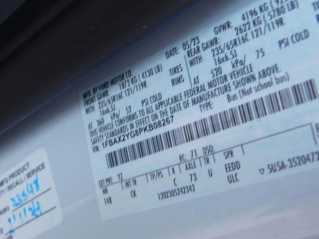 Used 2023 Ford Transit 350 XLT image 23