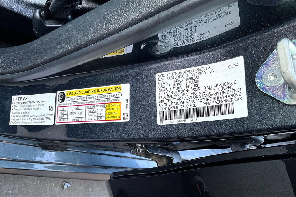 Used 2024 Honda Civic EX-L image 16