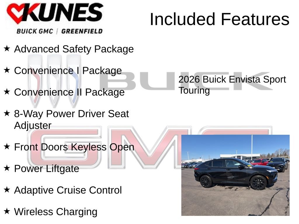 New 2026 Buick Envista Sport Touring w/ Convenience I Package image 3