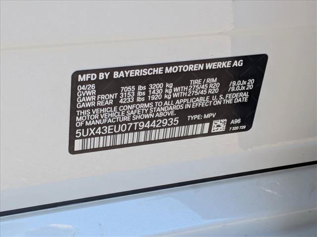 New 2026 BMW X5 xDrive50e w/ M Sport Package AWD/4WD image 18