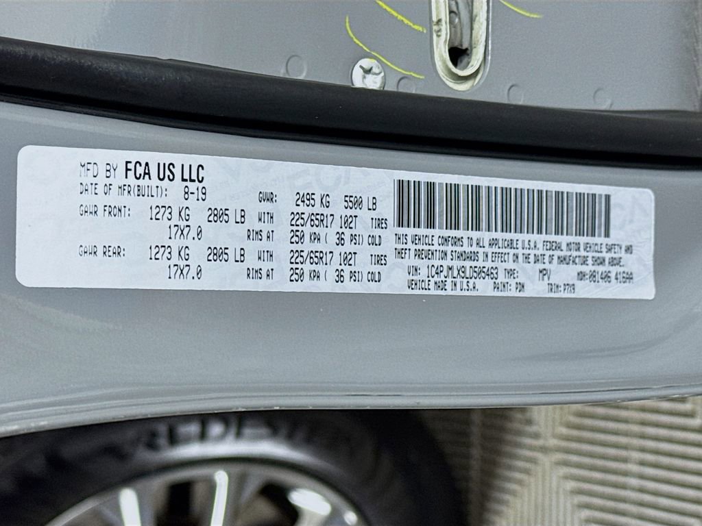 Used 2020 Jeep Cherokee Latitude Plus w/ Cold Weather Group image 31