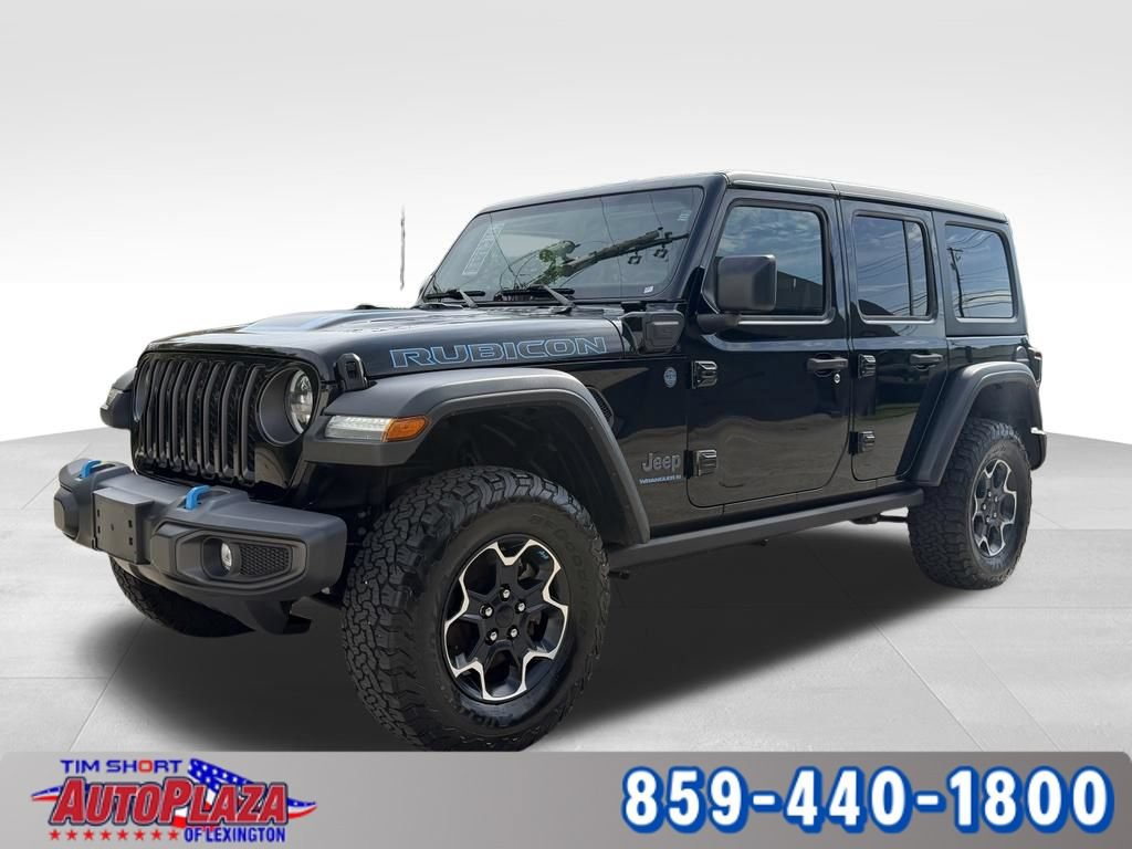 Used 2023 Jeep Wrangler Unlimited Rubicon 4xe w/ Dual Top Group AWD/4WD image 1