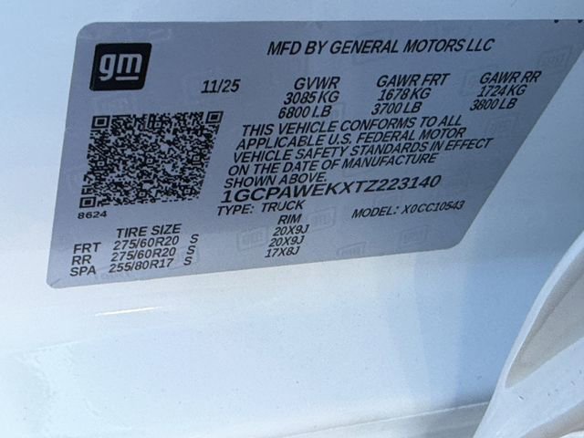 New 2026 Chevrolet Silverado 1500 RST w/ RST Select Package RWD image 20