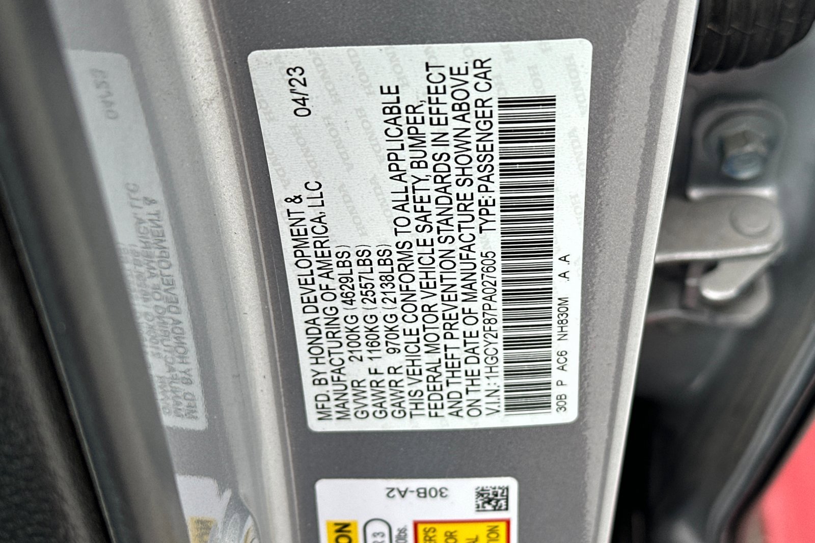 Used 2023 Honda Accord Touring image 19