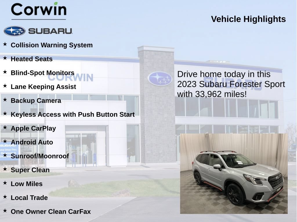 Used 2023 Subaru Forester Sport AWD/4WD image 6
