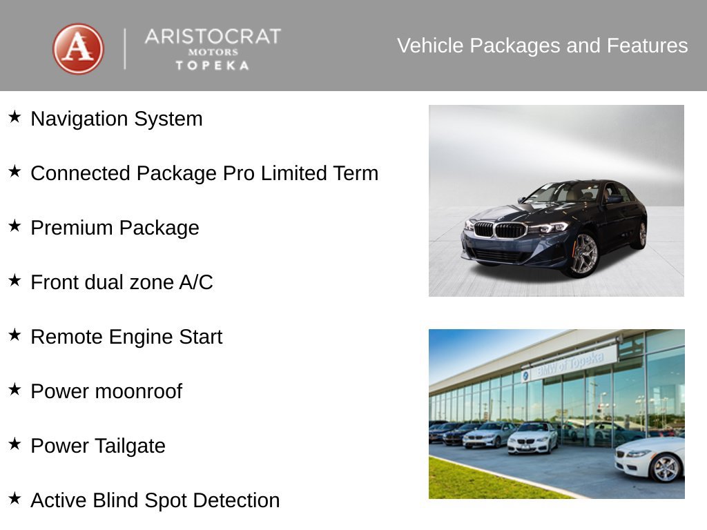 New 2026 BMW 330i xDrive Sedan w/ Premium Package AWD/4WD image 4