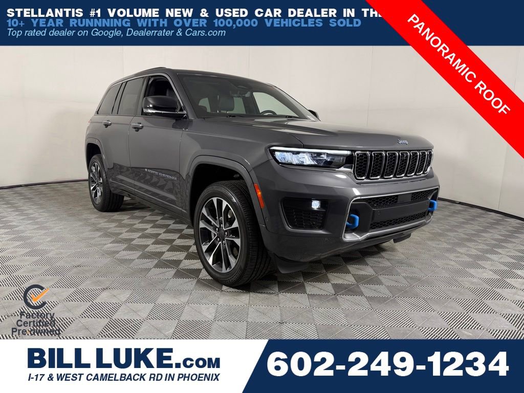 Certified 2022 Jeep Grand Cherokee Overland w/ Advanced Protech Group III AWD/4WD video 1
