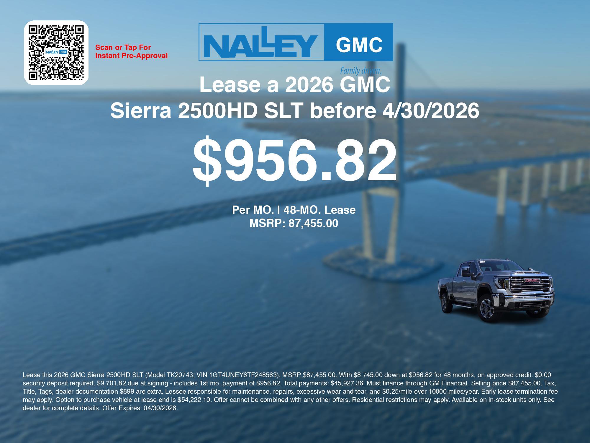 New 2026 GMC Sierra 2500 SLT w/ SLT Premium Package AWD/4WD image 3