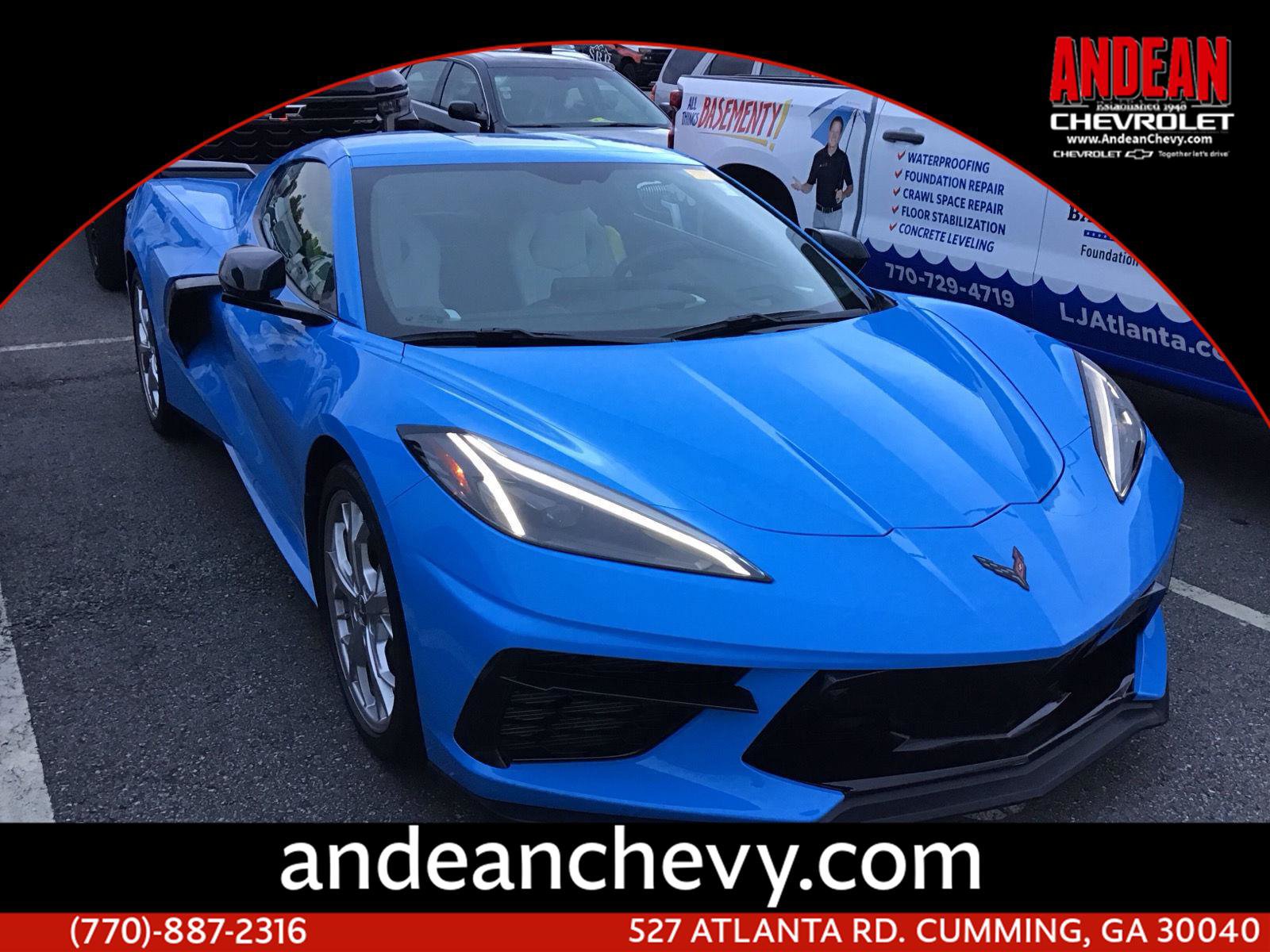 Used 2021 Chevrolet Corvette Stingray Preferred Cpe w/ Z51 Performance Package