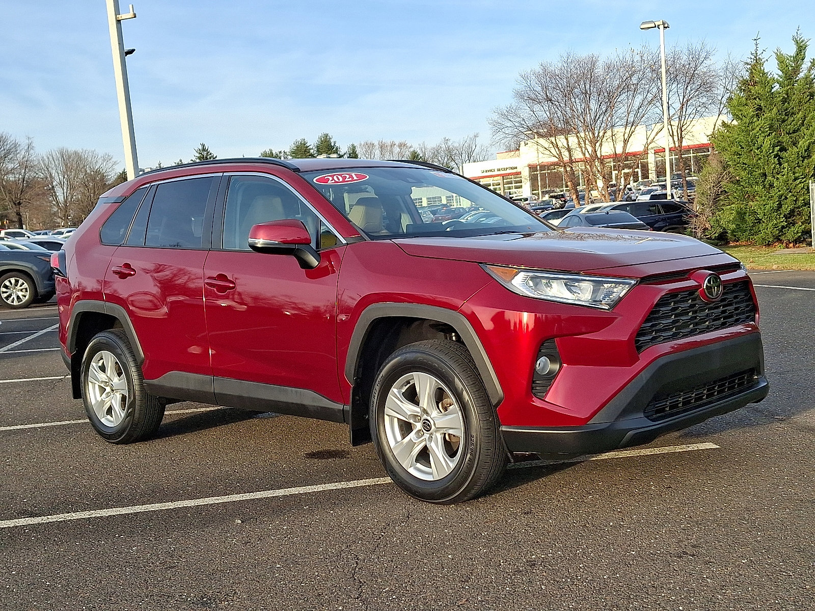 Certified 2021 Toyota RAV4 XLE