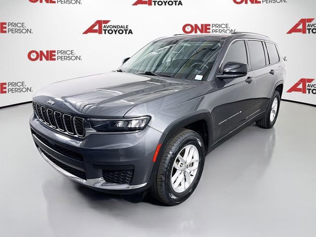 Used 2022 Jeep Grand Cherokee L Laredo w/ Luxury Tech Group I AWD/4WD video 3