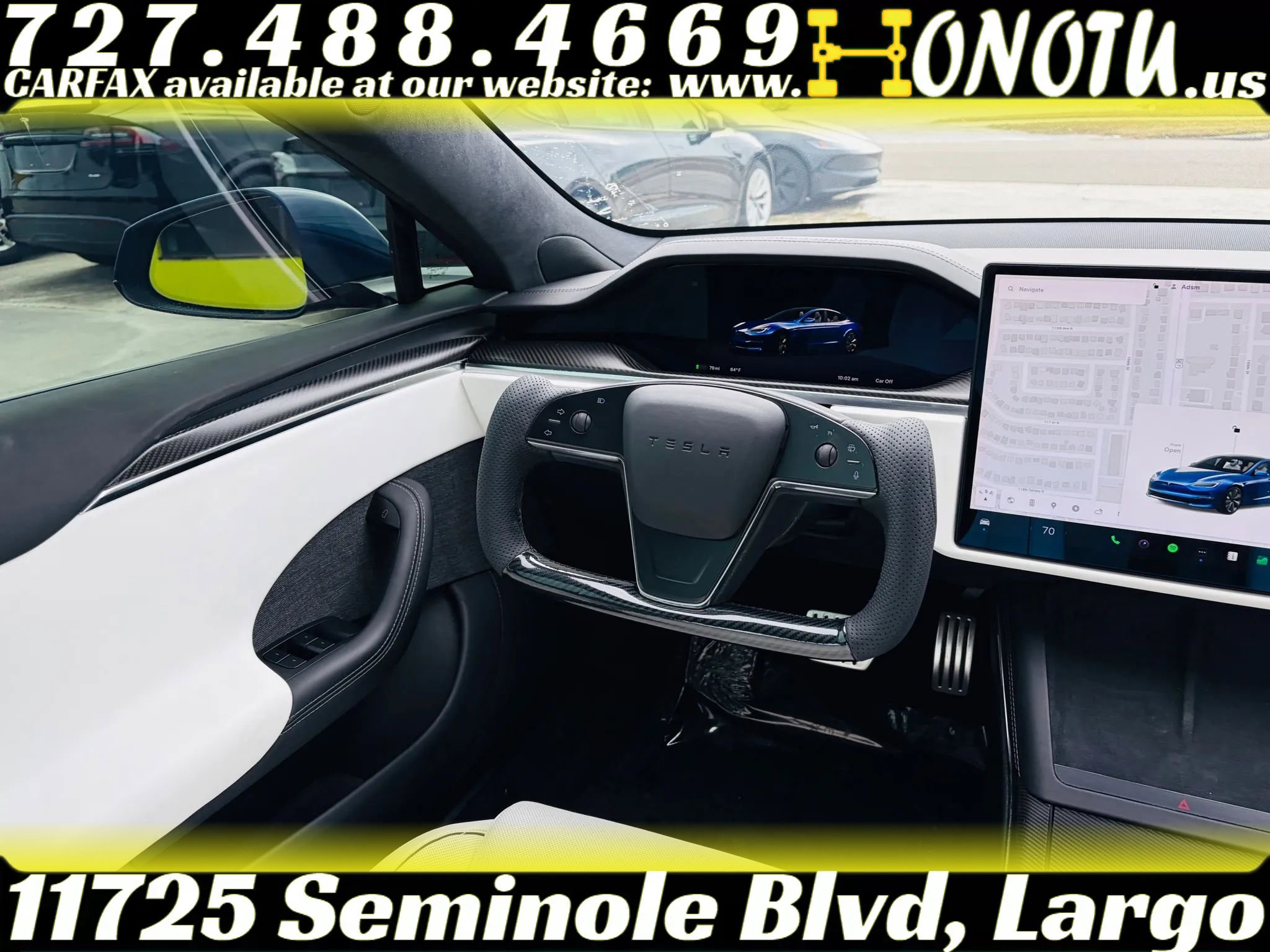 Used 2021 Tesla Model S Plaid AWD/4WD image 26