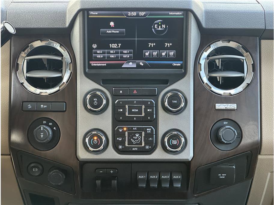 Used 2015 Ford F350 Lariat w/ Lariat Interior Package AWD/4WD image 22