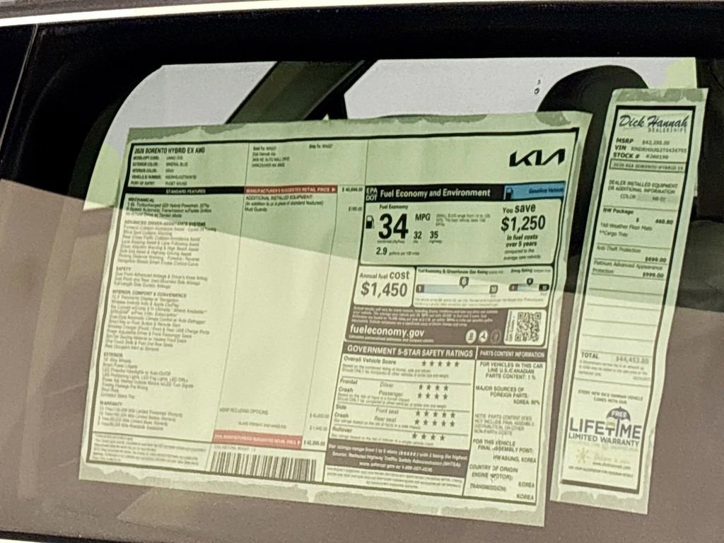 New 2026 Kia Sorento EX image 25