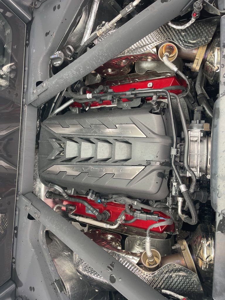 Used 2021 Chevrolet Corvette Stingray Preferred Cpe w/ Chrome Exterior Badge Package image 30