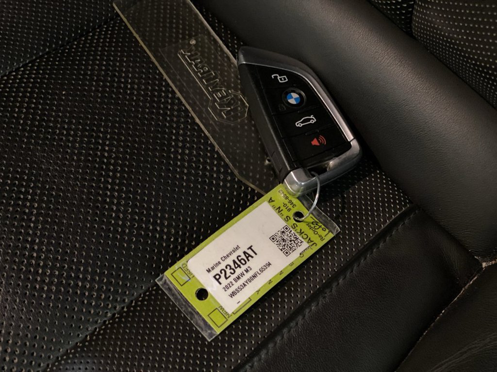 Used 2022 BMW M3 w/ Executive Package RWD image 19