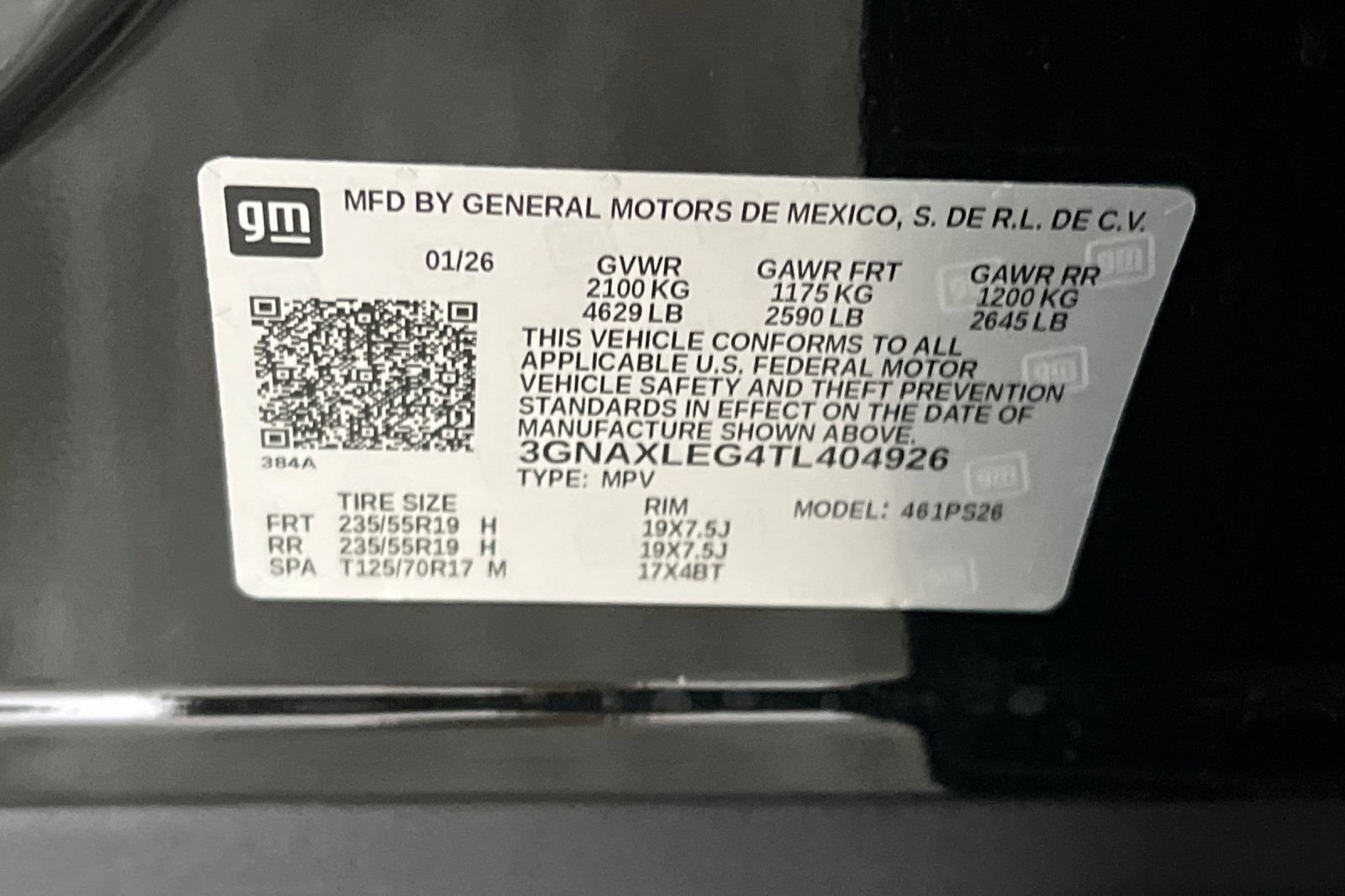 New 2026 Chevrolet Equinox RS w/ Safety and Technology Package FWD image 27