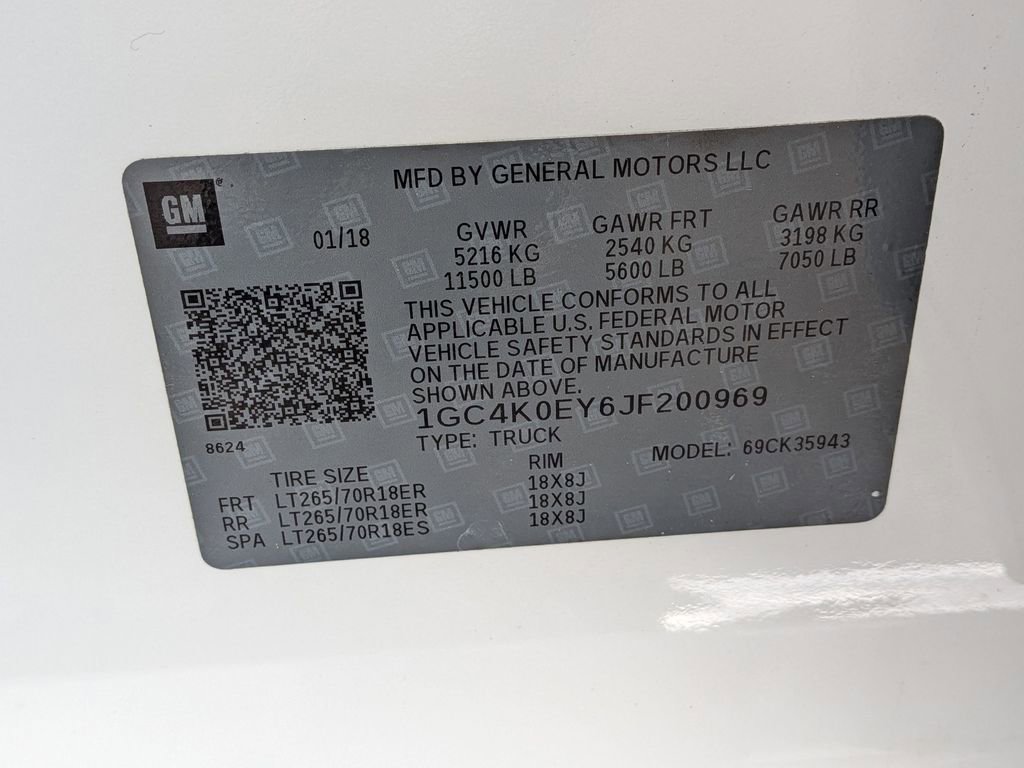 Used 2018 Chevrolet Silverado 3500 LTZ w/ Duramax Plus Package image 34