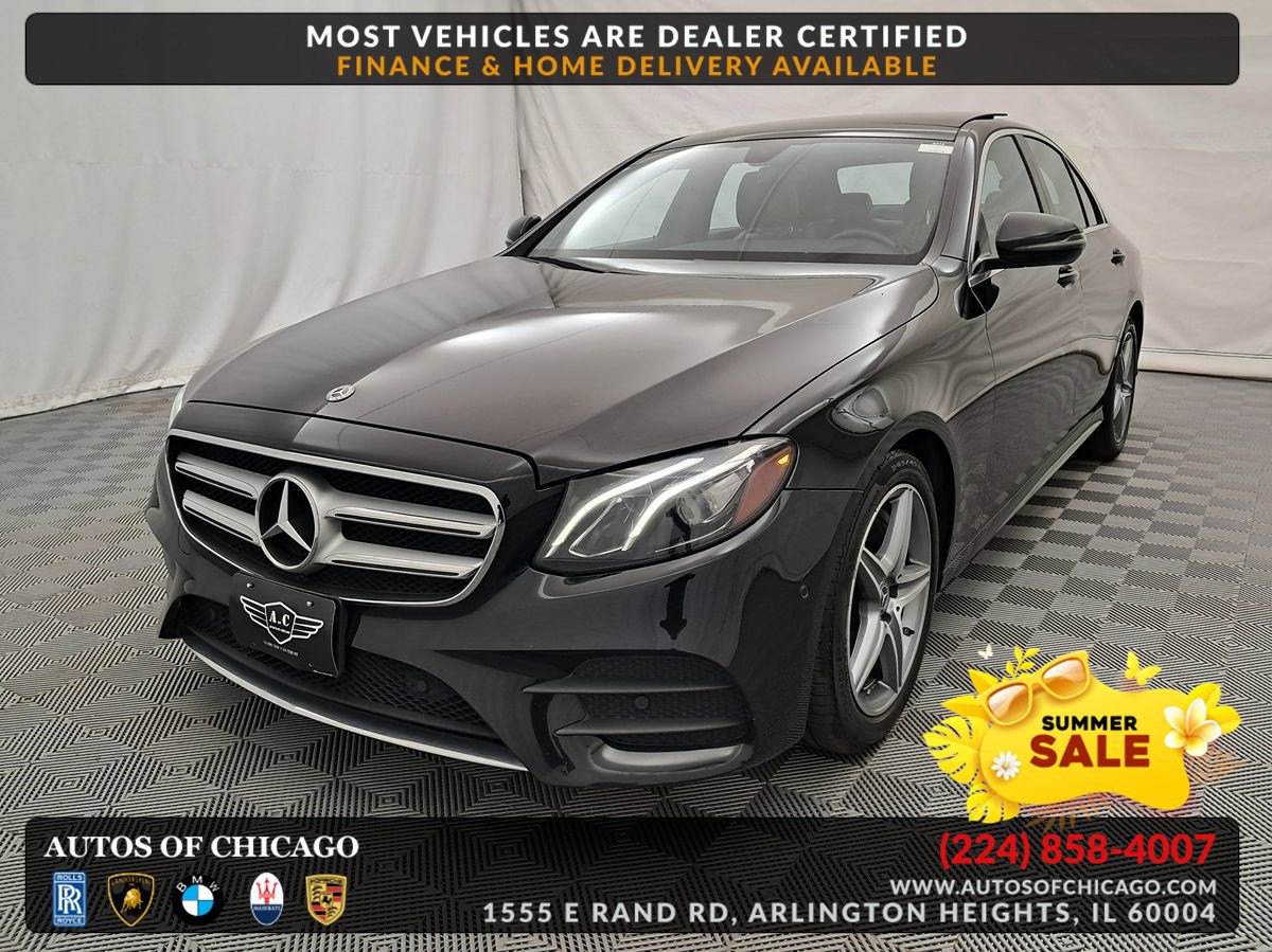 Used 2018 Mercedes-Benz E 400 4MATIC Sedan image 1