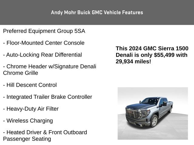 Used 2024 GMC Sierra 1500 Denali w/ Technology Package image 16